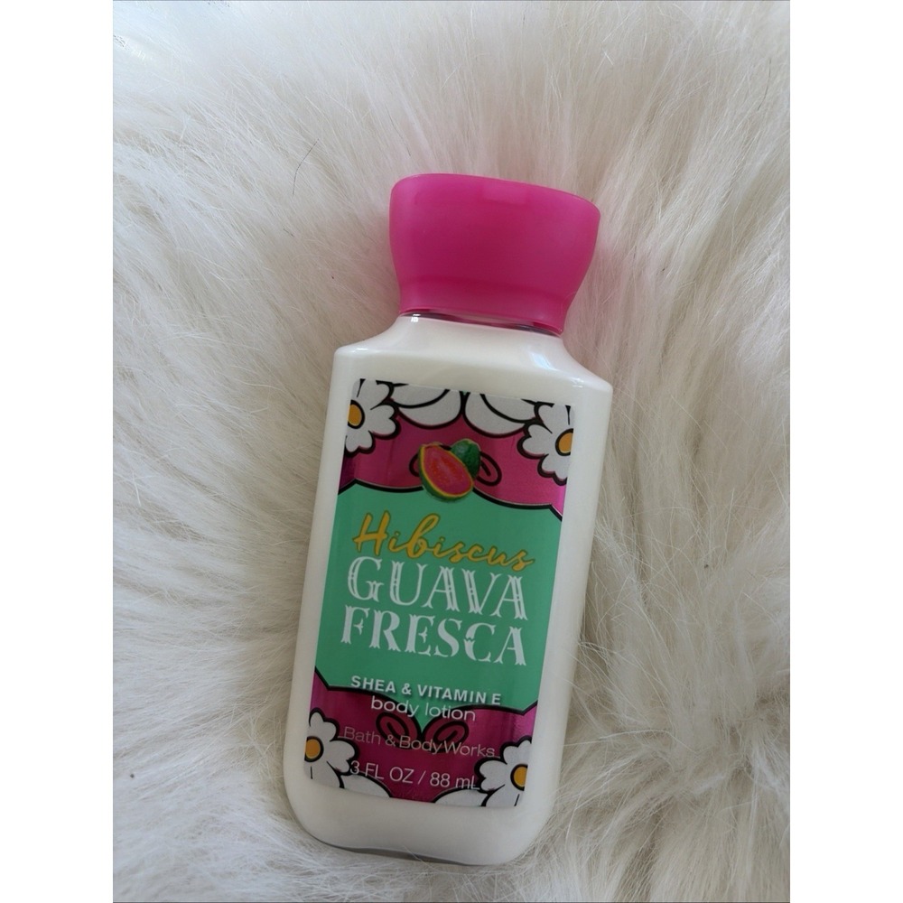 Bath & Body Works HIBISCUS GUAVA FRESCA Travel Body Cream Moisturizer Lotion 3oz